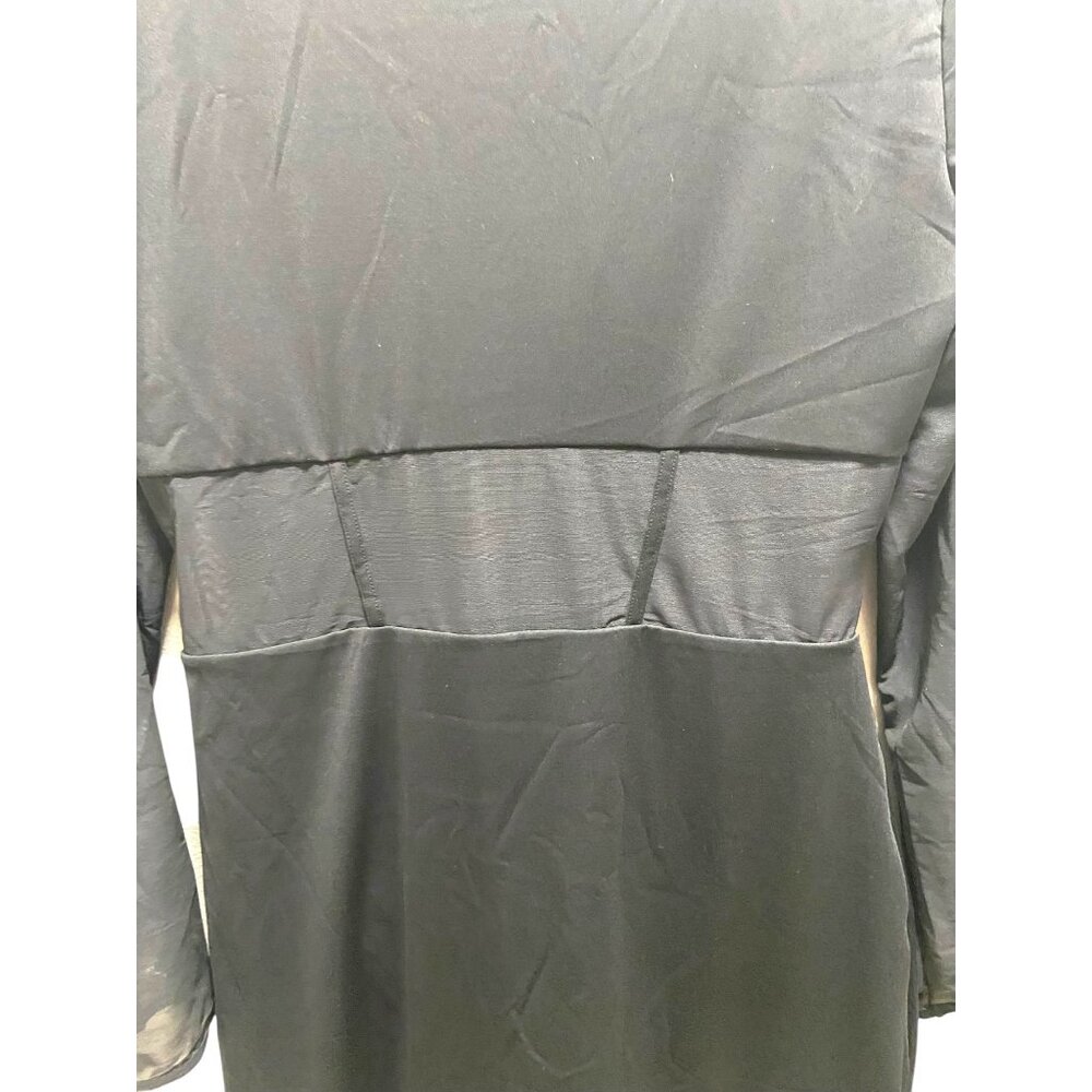 Popilush Sheer Waist Dress Black Size XXL NWT - Picture 14 of 16
